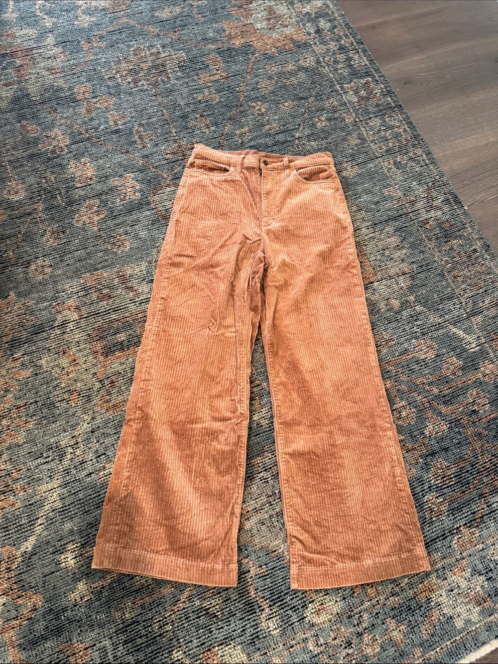 Lands' End Corduroy Pants in Camel Brown